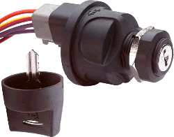 Cole Hersee 4 Position Ignition Switch With Harness.