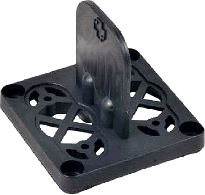 Junction Block Mounting Base for the JB1 Series Junction Blocks will Accoommodate the #10-32" to 3/8" positive & Negative Junction Blocks.