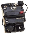 Click Here To View A Line Drawing of the CB185-50/150 HI-AMP Circuit Breakers.