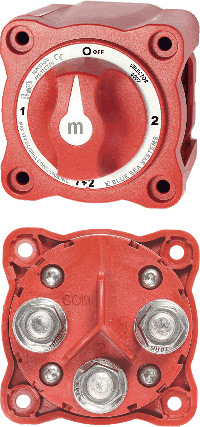 Blue Sea Selector 4 Position 6-32V DC  300A Continuous 