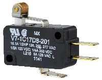 V7-1C17D8-201 Honeywell Mirco Switch